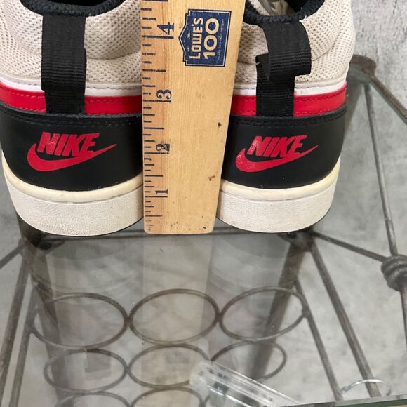 Nike Court Borough Mid 2 White University Red (GS) CD7782-110 Youth Sz 7Y - Picture 5 of 11